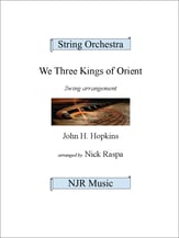 We Three Kings of Orient (swing String Orchestra) Orchestra sheet music cover